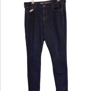 OLD NAVY CURVY MIDE RISE JEANS EUC